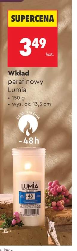 Wkład parafinowy Lumia