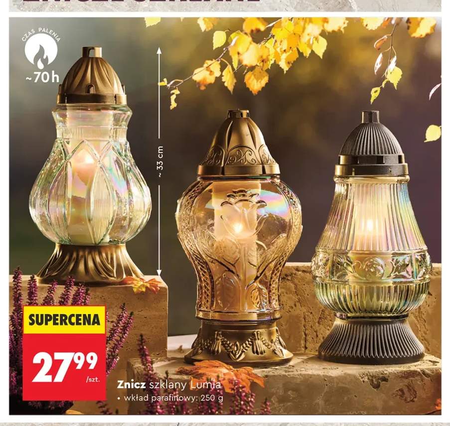 Znicz szklany Lumia