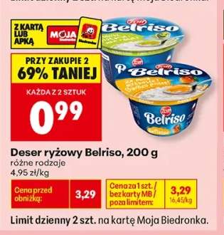 Deser ryżowy Belriso