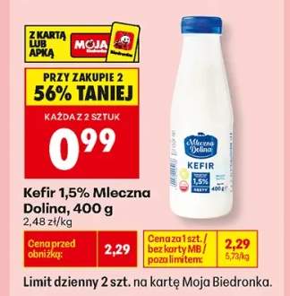 Kefir Mleczna Dolina 1,5%