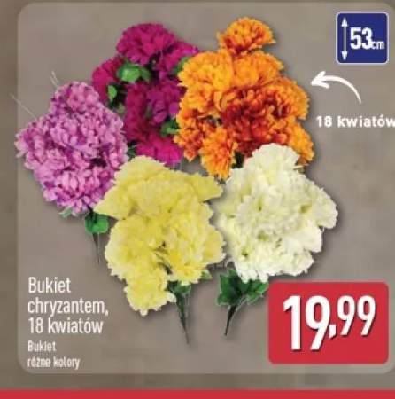 bukiet sztucznych kwiatów