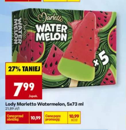 Lody Marletto Watermelon 5-pak