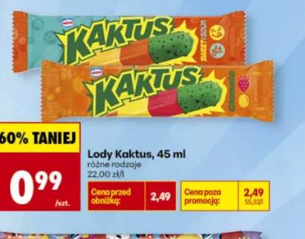 Lody Kaktus Sweet & Sour