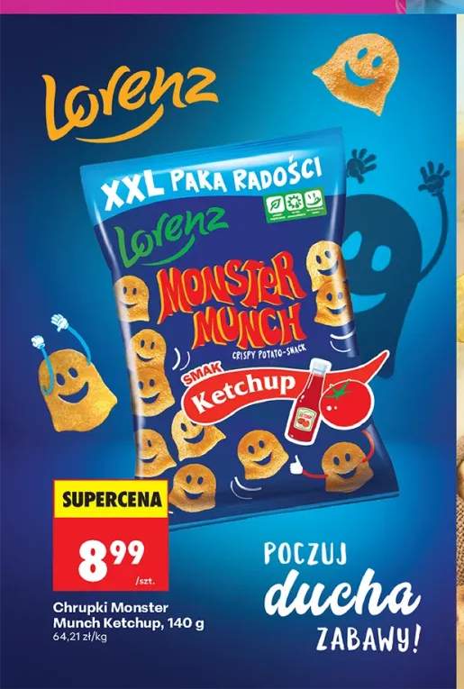 Chrupki Monster Munch Ketchup Lorenz
