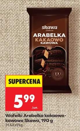 Wafelki Arabelka kakaowo-kawowe Skawa