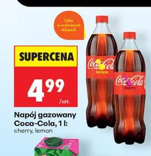 Napój gazowany Coca-Cola cherry +1 wariant