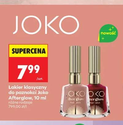 Lakier klasyczny do paznokci Joko Afterglow