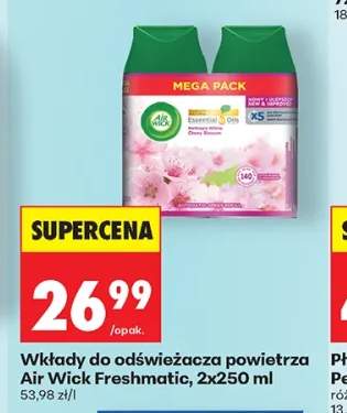 Wkłady do odświeżacza powietrza Air Wick Freshmatic 2-pak