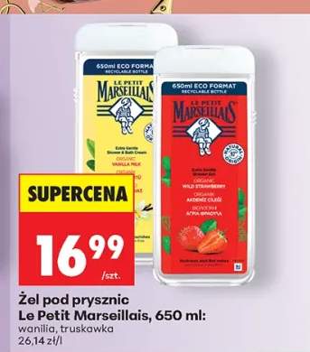 Żel pod prysznic Le Petit Marseillais wanilia +1 wariant