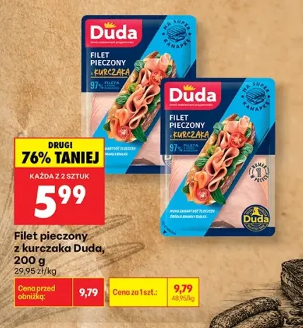 Filet pieczony z kurczaka Duda
