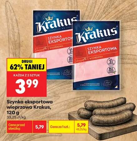 Szynka eksportowa wieprzowa Krakus