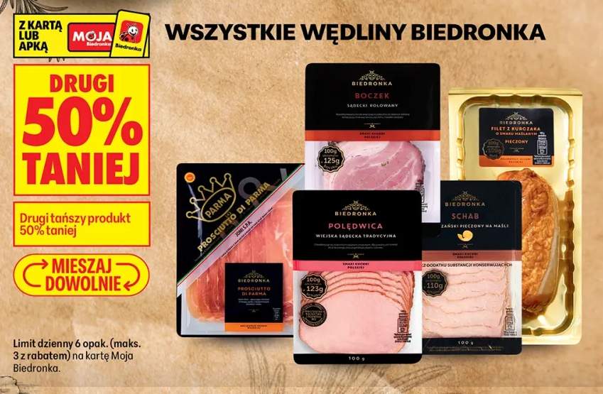 Prosciutto di Parma Biedronka +5 wariantów