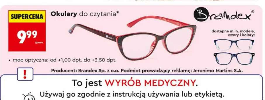 Okulary do czytania Brandex