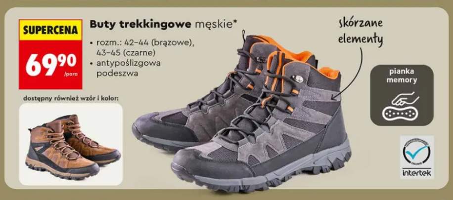 Buty trekkingowe męskie Go Active