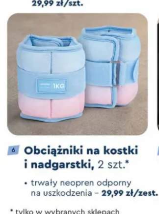 Obciążniki na kostki i nadgarstki 2 szt.
