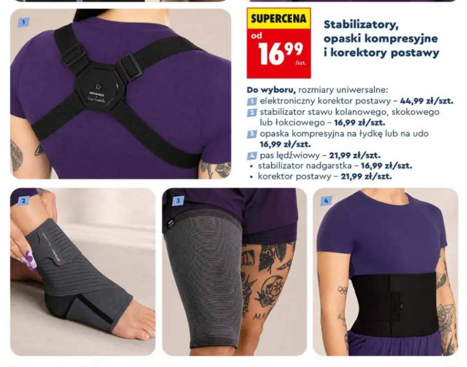 Elektroniczny korektor postawy Spokey +8 wariantów