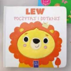 Książka Poczytaj i dotknij Lew