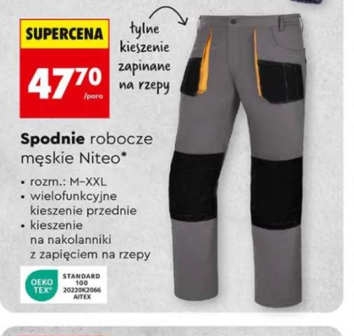 Spodnie robocze męskie Niteo