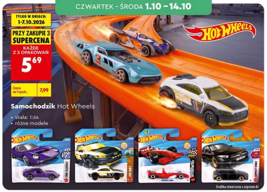 Samochodzik Hot Wheels