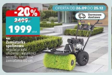 Zamiatarka spalinowa Nac