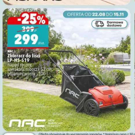Zbieracz do liści LP-HS-S19 Nac