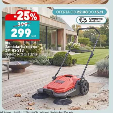 Zamiatarka ręczna ZM-HS-S13 Nac