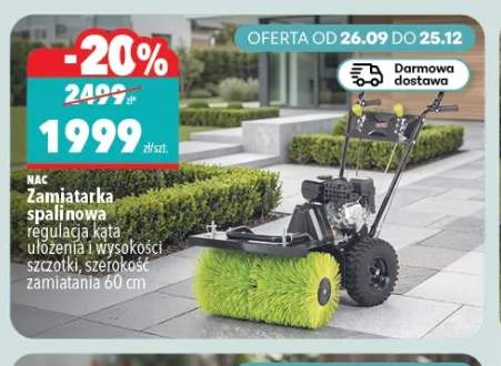 Zamiatarka spalinowa Nac