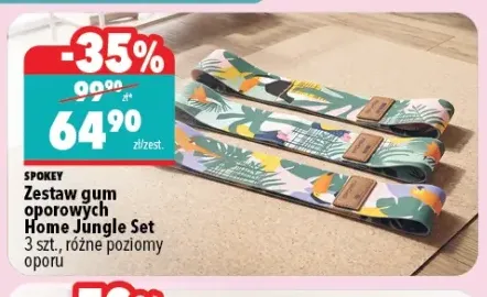 Zestaw gum oporowych Home Jungle Set Spokey