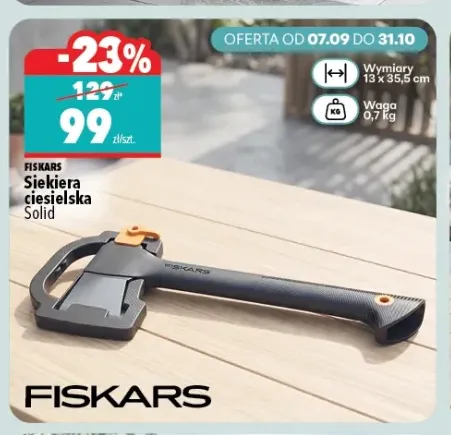 Siekiera ciesielska Solid Fiskars