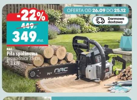Piła spalinowa prowadnica 35 cm Nac