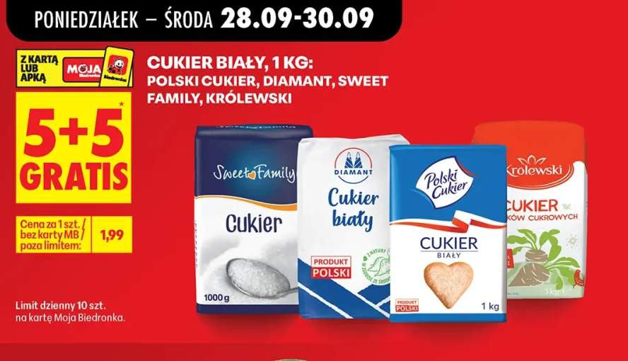 Cukier biały Sweet Family +3 warianty