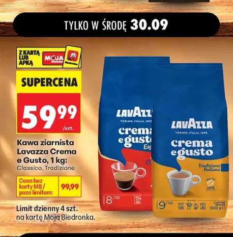 Kawa ziarnista Lavazza Crema e Gusto Classico +1 wariant