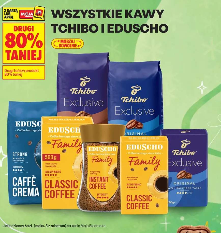 Kawy Tchibo i Eduscho +6 wariantów
