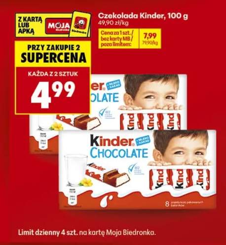 Czekolada Kinder