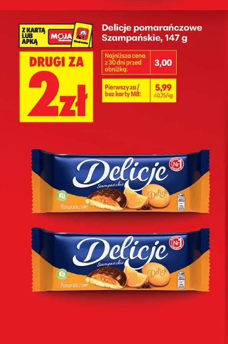 Delicje pomarańczowe Szampańskie
