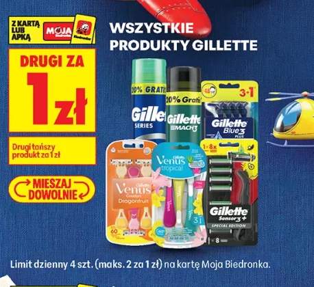 Produkty Gillette +6 wariantów