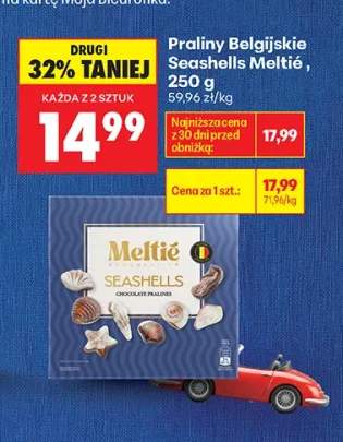Praliny belgijskie Seashells Meltié