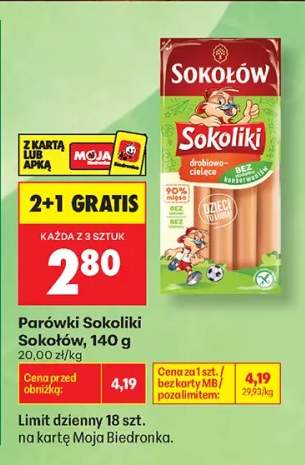 Parówki Sokoliki Sokołów