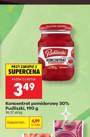 Koncentrat pomidorowy 30% Pudliszki