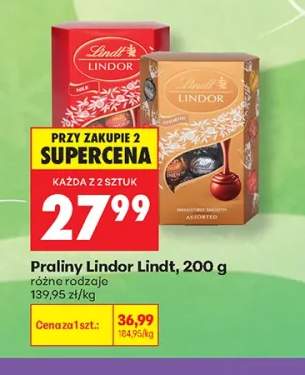Praliny Lindor Lindt