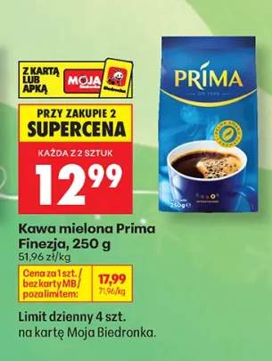 Kawa mielona Prima Finezja