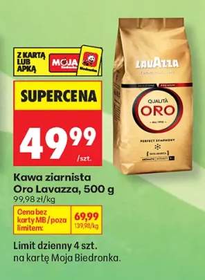Kawa ziarnista Oro Lavazza