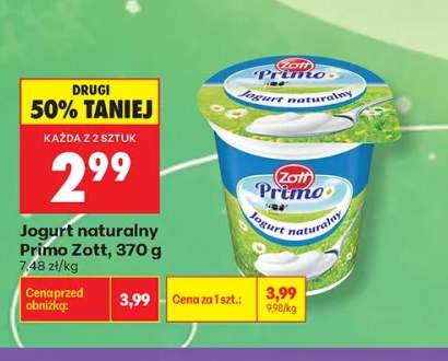 Jogurt naturalny Primo Zott