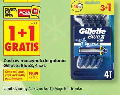 Zestaw maszynek do golenia Gillette Blue3