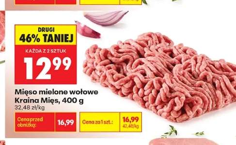 Mięso mielone wołowe Kraina Mięs