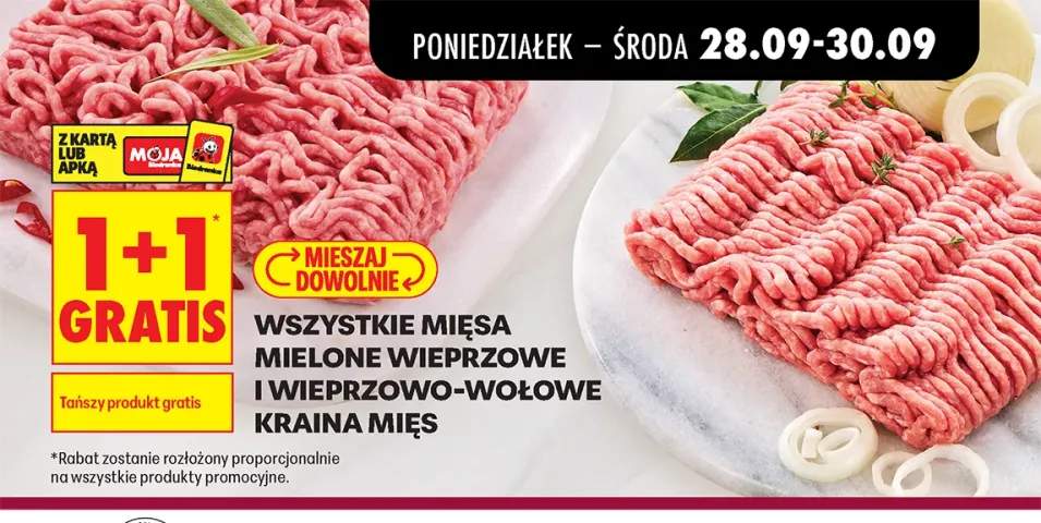 Mięsa mielone wieprzowe i wieprzowo-wołowe Kraina Mięs