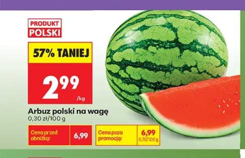 Arbuz polski na wagę
