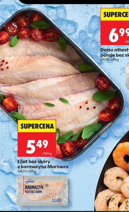 Filet bez skóry z karmazyna Marinero