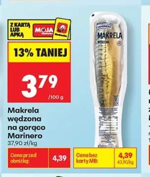 Makrela wędzona na gorąco Marinero