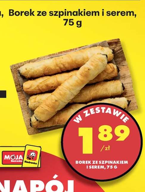 Borek ze szpinakiem i serem